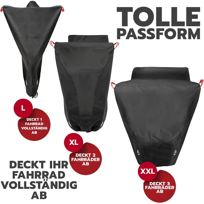 Чохол для велосипеда Outdoor великий – Ripstop, водонепроникний, захист від УФ, XL