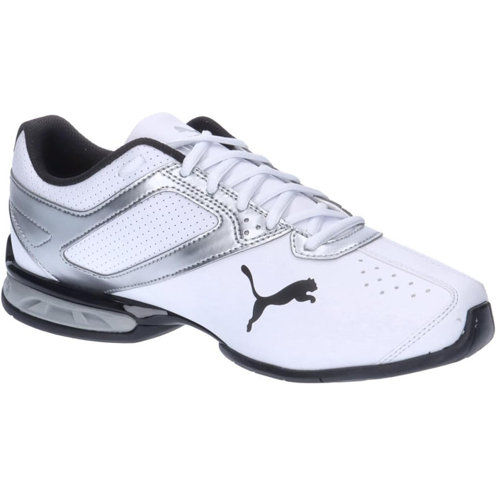 Кросівки жіночі PUMA Tazon 6 для тренувань, 42.5 EU, білий, сріблястий, чорний