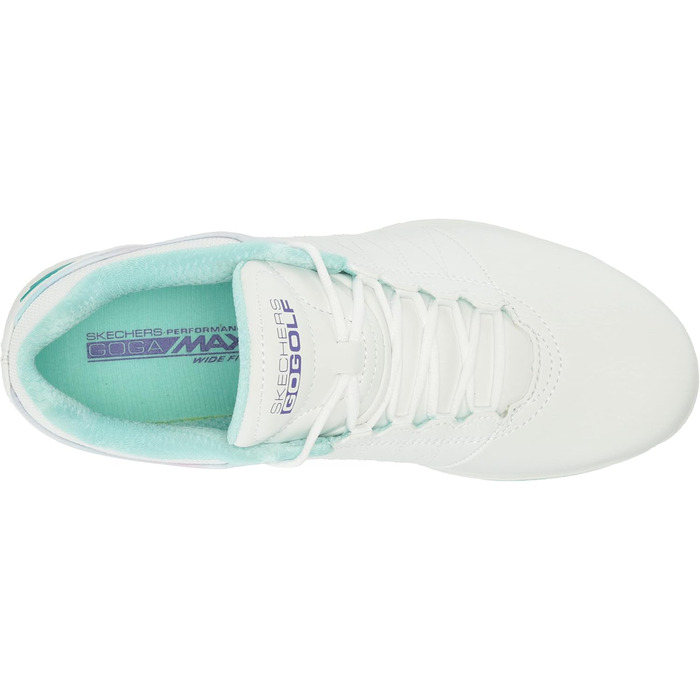 Гольф-взуття Skechers Pivot для чоловіків (біле, принт Splash Multi, 36.5 EU)