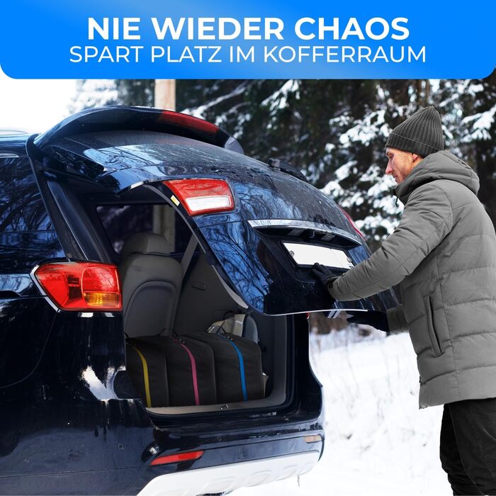 Чохол для лижних черевиків STYNGARD Cortina чорно-білий [38 л] - сумка для лижних черевиків з місцем для аксесуарів