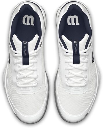 Тенісні кросівки Wilson Courtglide для чоловіків, біло-темно-синій, Quarry (44 2/3 EU, X-Weit)