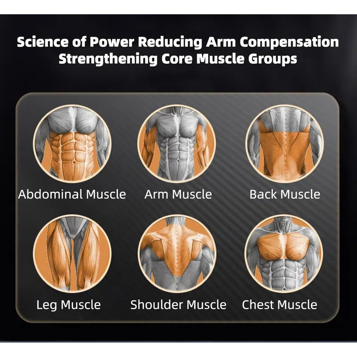 Ролер для пресу, фітнес-ролер для дому, тренажер для кора, фітнес-ролер з автоматичною підтримкою ліктя та тримачем для телефону