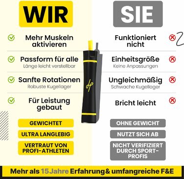 Стрибкове канат для Муай Тай з вагою, для інтенсивних тренувань, Муай Тай & MMA - Міцний PVC канат, важкий 1,1 фунта, для фітнесу (жовтий)