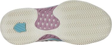 Жіноче тенісне взуття K-Swiss Express Light 3, розмір 37 EU, білий, лілак, пастельно-бірюзовий