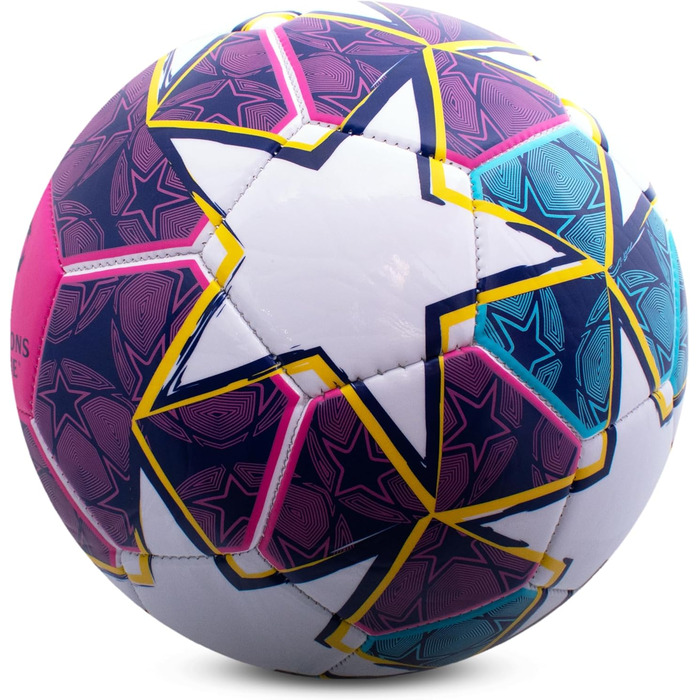 Футбол Ліги Чемпіонів УЄФА, білий/синій/зелений (фіолетовий/синій)