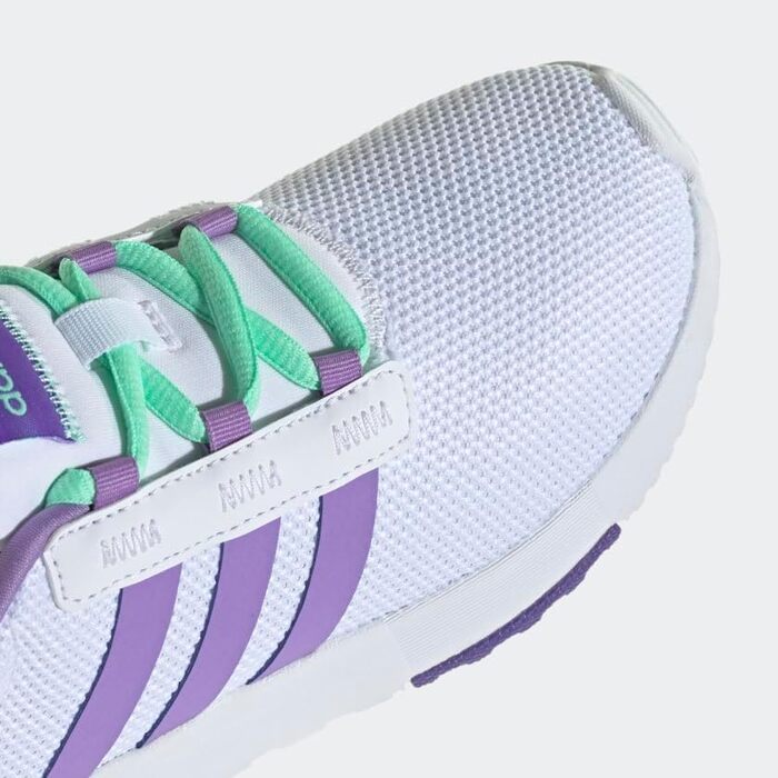 Кросівки для бігу Adidas Fortarun Unisex (36 EU, White Violet Fusion Pulse Mint)