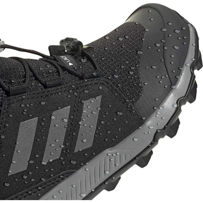 Дитячі трекінгові черевики Adidas Terrex Mid Gore-TEX, Core Black/Grey Three/Core Black, 32 EU