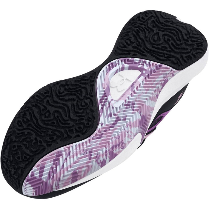 Кросівки баскетбольні Under Armour Ua Lockdown 6 для дітей (27.5 EU, чорний)