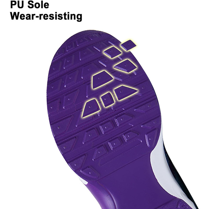 Жіночі кросівки для бігу Hitmars: спортивне взуття з повітряною подушкою, антиковзаючі, для бігу по вулицях, скандинавської ходьби, фітнесу. Розміри EU 36-46. Кольори: чорний, рожевий, червоний, помаранчевий, фіолетовий, білий.