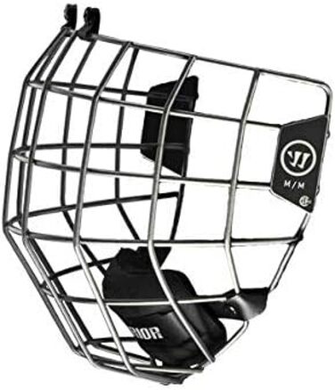 Хокейний шолом Warrior Alpha One Gitter, розмір M, сріблястий