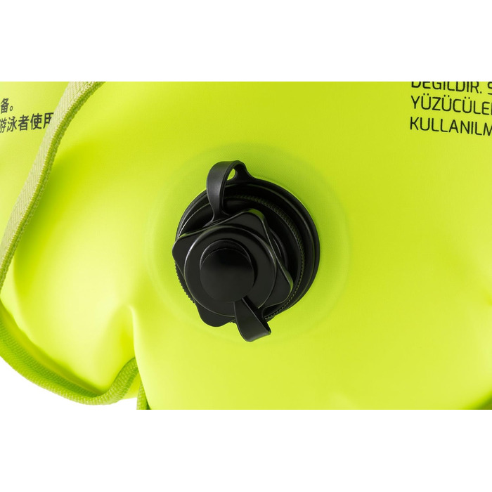 Надувна сигнальна буя для плавання та тріатлону Cressi Glide Pro 28L (флуоресцентна)