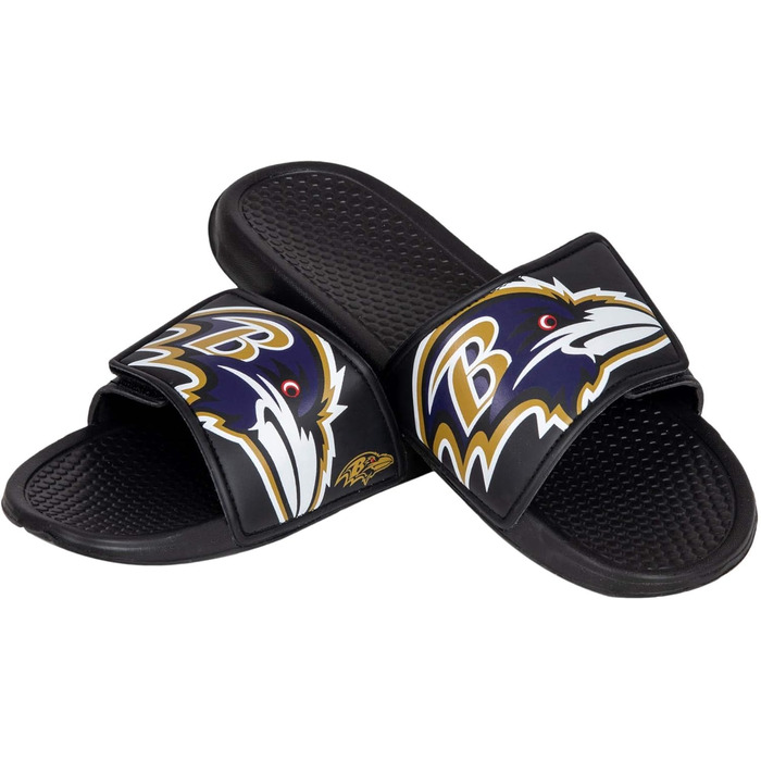 Шльпанці FOCO MLB з великим логотипом Chicago Cubs, унісекс, великий розмір