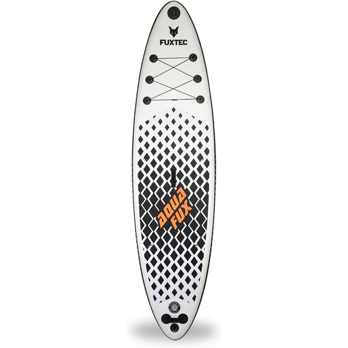 Надувна SUP-дошка Fuxtec ECO 320x81x15 см з 3 плавниками, для туризму, до 150 кг, з рюкзаком