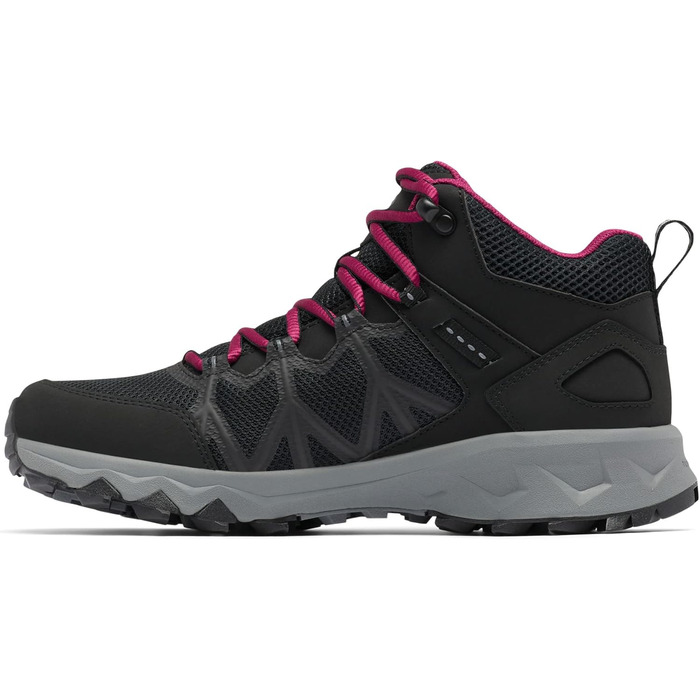 Черевики для хайкінгу Columbia Peakfreak II Mid Outdry WP, чорні (Black x Ti Grey Steel), 39 EU
