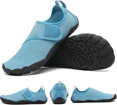 Шкарпетки-капці для плавання Mishansha: швидко сохнуть, неслизькі, для відпочинку на пляжі, розмір 36-46, блакитний