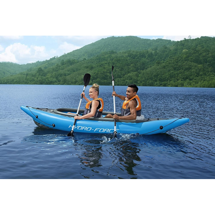 Надувний каяк Bestway Hydro-Force Cove Champion X2 331x88x45 см, комплект