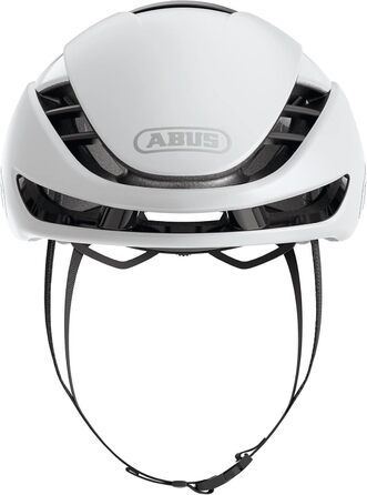 ABUS Шолом для шосейної їзди Gamechanger 2.0 - Аерошолом преміум-класу, білий (polar white), розмір L (57-61 см)