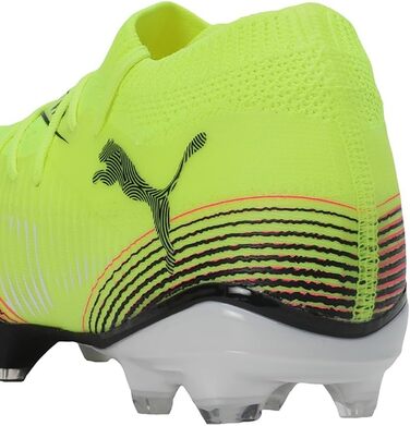 Жіночі футбольні бутси PUMA Future 8 Match Fg/Ag, 38 EU, Yellow Alert/Aged Silver/Sun Struck