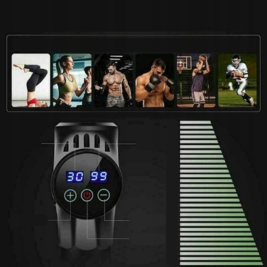 Перкусійний масажер Massage Gun Pro — масажер для спини, стоп та всього тіла