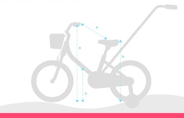 Дитячий велосипед Miravo 16 дюймів, алюмінієвий, багатоколірний