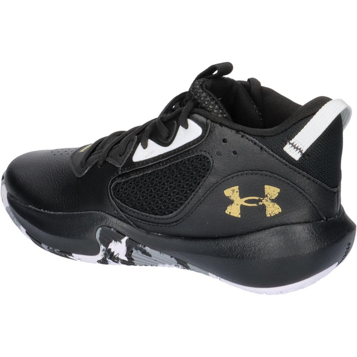 Кросівки баскетбольні Under Armour Lockdown 6 для дітей, чорні, 38 EU