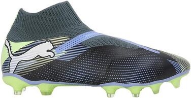 Кросівки футбольні PUMA Future 7 Match+ Ll Fg/Ag, 46 EU, Gray Skies/Puma White/Fizzy Apple