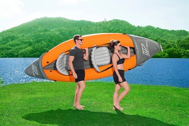 Надувний каяк Hydro Force Lite Rapid X2 - для сплавів та відпочинку на воді