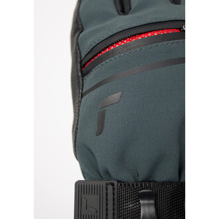 Лижні рукавички Reusch Down Spirit Gore-Tex, пухові, водонепроникні, дихаючі, дуже теплі, сірі/чорні, розмір 7