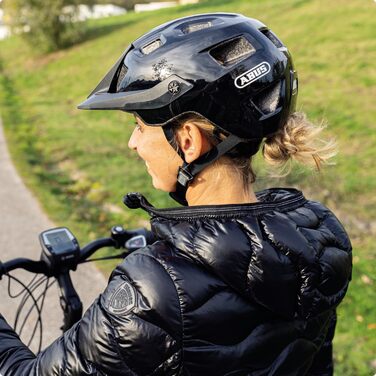 ABUS MoTrip – міцний велосипедний шолом для MTB із регульованим козирком, універсальний розмір, унісекс
