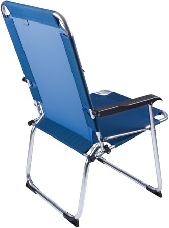 Крісло для кемпінгу Bo-Camp Copa Rio Comfort: розкладне, блакитне, для відпочинку на природі та риболовлі