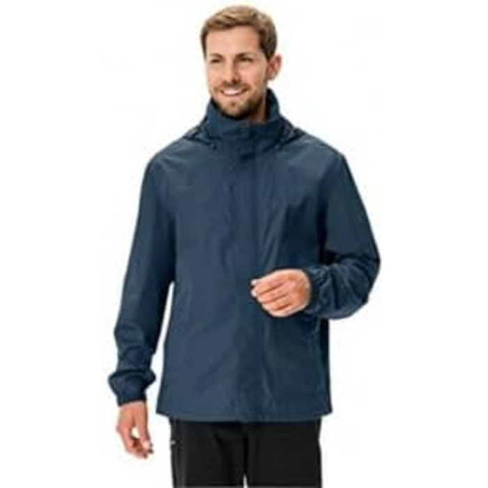 Чоловіча легка вітро- та водонепроникна куртка VAUDE Escape Light Jacket, дихаюча, колір Dark Sea Uni, розмір L