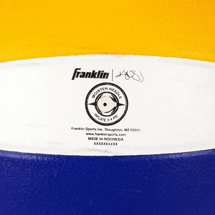 Franklin Sports волейбольні м'ячі для залу: Premium 9000 + 6000, офіційний розмір, для дорослих та юнаків, композиційний матеріал, для гри та тренувань