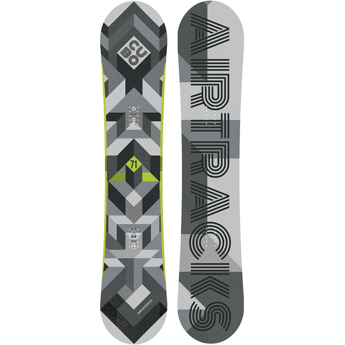Чоловіча сноуборд-дошка Airtracks Cubo Camber Extra Wide, 159-171 см