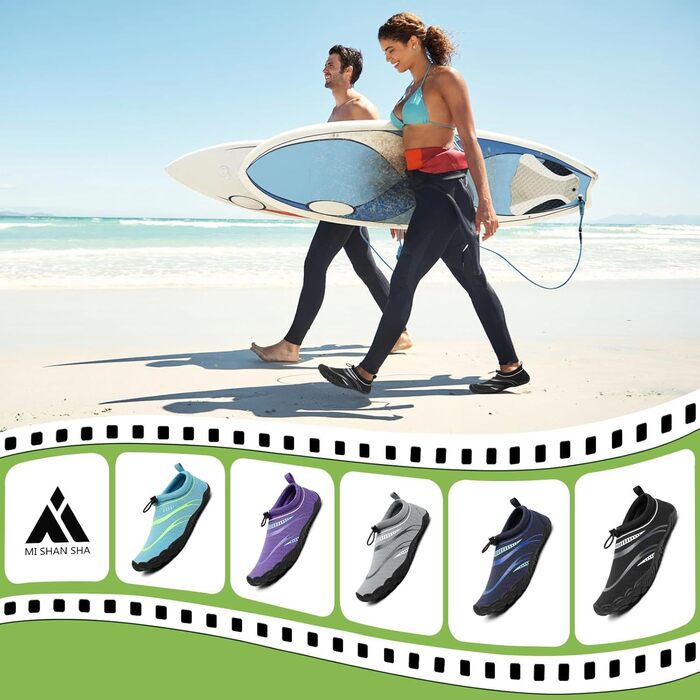 Шкарпетки-сланці Mishansha: дихаючі, антиковзні, з товстою підошвою, розмір 36-46, колір блакитний