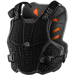 Захист грудей Troy Lee Designs Rockfight CE для дорослих, чорний XL, мотокрос, оффроуд, мотоциклетний панцир