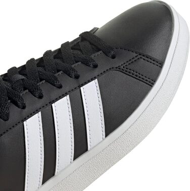 Жіночі кеди adidas Grand Court TD Lifestyle Court Casual, чорні з білими смугами, розмір 37 1/3 EU