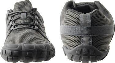Жіночі кросівки для тренувань Weweya Minimalist Trail Running Barefoot з широким носком (41 EU, сірий, регульований язик)
