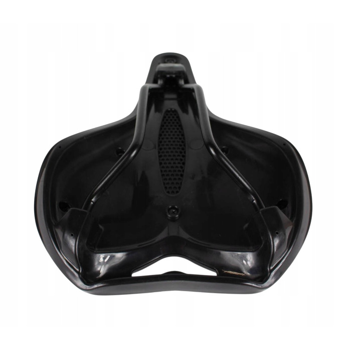 Гелеве велосипедне сідло H-ROCKS MONOLITH — комфортне, чорне, для MTB