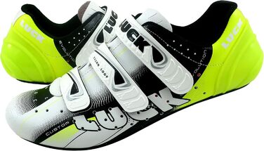 Велотуфлі Luck EVO Unisex з карбоновою підошвою, жовті, 37 EU