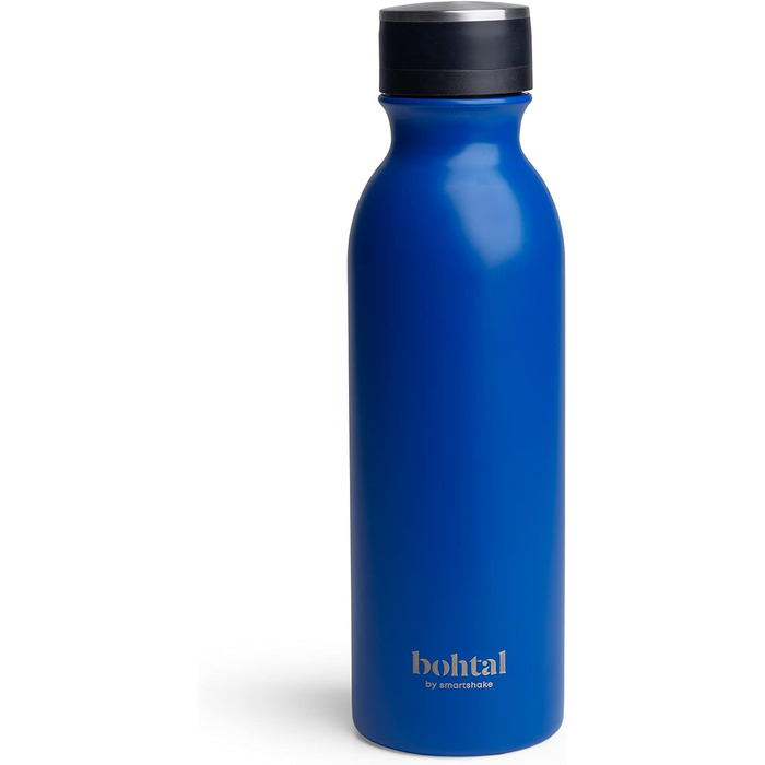 Пляшка для води Smartshake Bohtal Classic Blue, синя, універсальний розмір