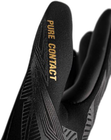 Воротарські рукавички Reusch Pure Contact Infinity TW Night Spark 2024 чорно-золоті (Unisex)
