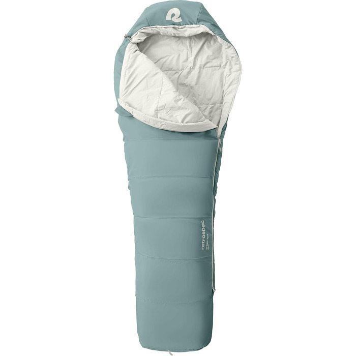 Спальний мішок Retrospec Dream 30°F (Regular) - Мумія для кемпінгу, Fichtenstein