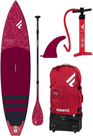 Надувна SUP-дошка Fanatic Diamond Air Touring у комплекті з веслом