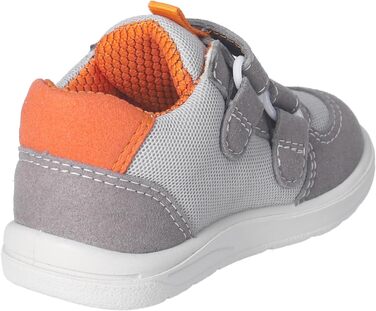 Чобітки RICOSTA для дівчаток та хлопчиків SAM, дитячі черевики для перших кроків, ширина: середня, змінна устілка, веганські, 26 EU, графіт, світло-сірий 460