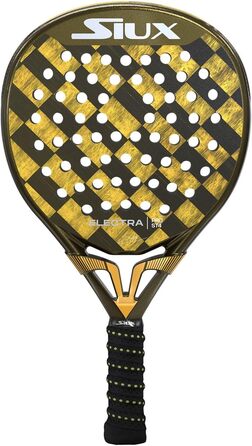 Siux Electra Stupa Pro St4 - чорний ракетковий вид спорту для падел-тенісу, 365г