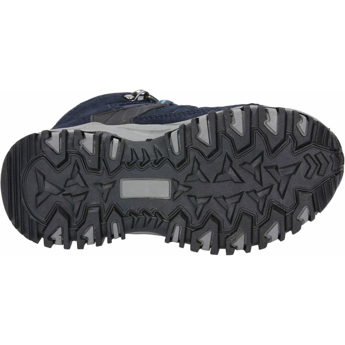 Дитячі трекінгові черевики Brütting Mount Pinos High, 39 EU, блакитно-петролево-жовті