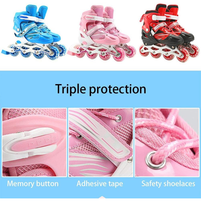 Інлайневі ролики HWGING 2-в-1, регульовані ролики для дітей, підходять для хлопчиків та дівчаток, початківців, жінок та чоловіків