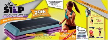 Аеробна платформа The Step Original Health Club з чотирма підставками