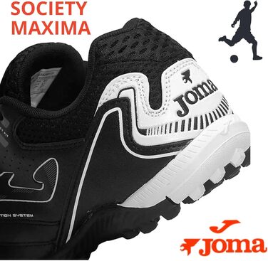 Футбольні бутси Joma Máximaturf для чоловіків (44.5 EU, чорний)