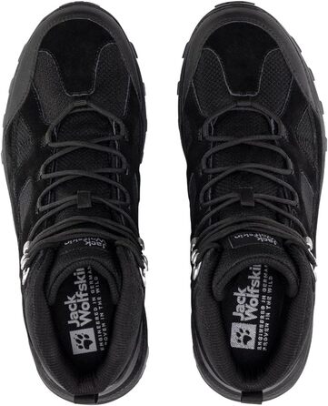 Чоловічі трекінгові черевики Jack Wolfskin Sunset Hike Texapore Mid, 42 EU, чорні